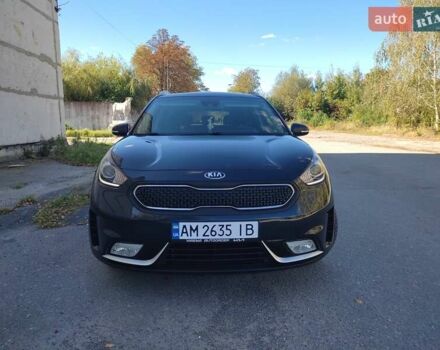 Синий Киа Niro, объемом двигателя 1.58 л и пробегом 187 тыс. км за 16650 $, фото 7 на Automoto.ua