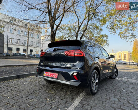 Синий Киа Niro, объемом двигателя 1.6 л и пробегом 52 тыс. км за 19800 $, фото 7 на Automoto.ua