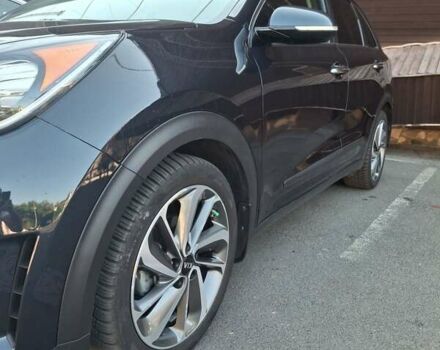 Синий Киа Niro, объемом двигателя 1.58 л и пробегом 65 тыс. км за 17999 $, фото 5 на Automoto.ua