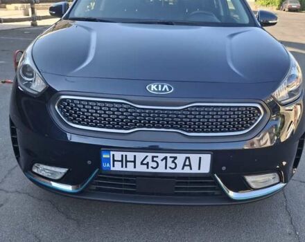 Синий Киа Niro, объемом двигателя 1.58 л и пробегом 65 тыс. км за 17999 $, фото 7 на Automoto.ua