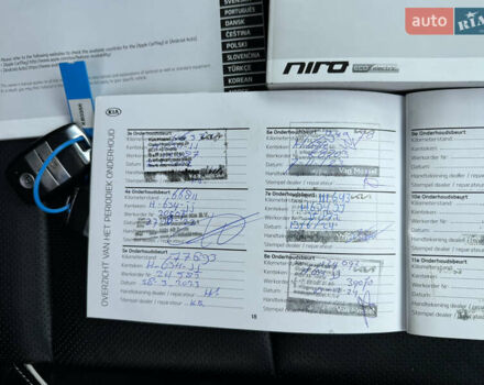 Синий Киа Niro, объемом двигателя 0 л и пробегом 88 тыс. км за 17777 $, фото 49 на Automoto.ua