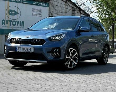 Синий Киа Niro, объемом двигателя 0.16 л и пробегом 39 тыс. км за 24000 $, фото 1 на Automoto.ua