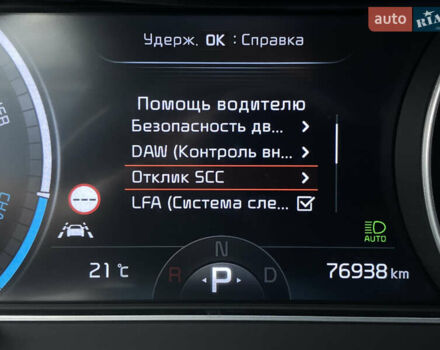 Синій Кіа Niro, об'ємом двигуна 0 л та пробігом 76 тис. км за 22900 $, фото 56 на Automoto.ua