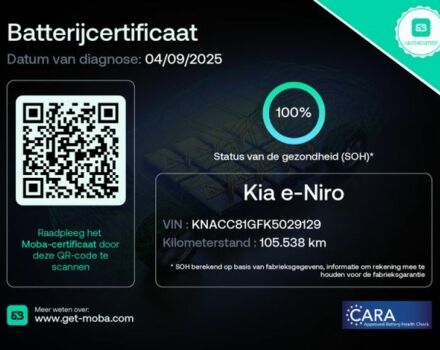 Синий Киа Niro, объемом двигателя 0 л и пробегом 105 тыс. км за 18999 $, фото 9 на Automoto.ua