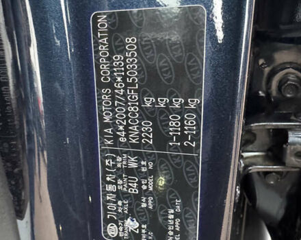 Синий Киа Niro, объемом двигателя 0 л и пробегом 125 тыс. км за 18500 $, фото 20 на Automoto.ua