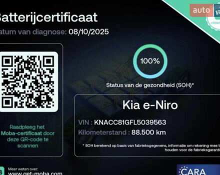 Синій Кіа Niro, об'ємом двигуна 0 л та пробігом 88 тис. км за 19750 $, фото 50 на Automoto.ua