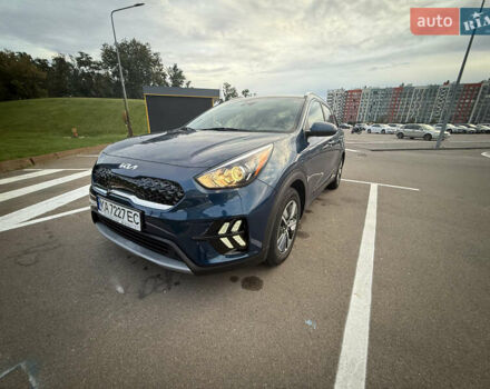 Синий Киа Niro, объемом двигателя 1.58 л и пробегом 40 тыс. км за 19900 $, фото 11 на Automoto.ua