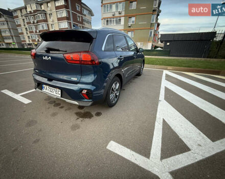 Синий Киа Niro, объемом двигателя 1.58 л и пробегом 40 тыс. км за 19900 $, фото 13 на Automoto.ua