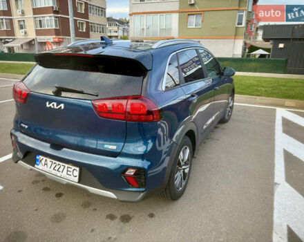 Синий Киа Niro, объемом двигателя 1.58 л и пробегом 40 тыс. км за 19900 $, фото 8 на Automoto.ua