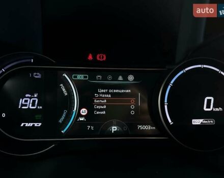 Синій Кіа Niro, об'ємом двигуна 0 л та пробігом 75 тис. км за 23200 $, фото 48 на Automoto.ua