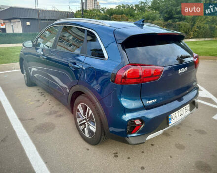 Синий Киа Niro, объемом двигателя 1.58 л и пробегом 40 тыс. км за 19900 $, фото 4 на Automoto.ua