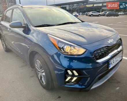 Синий Киа Niro, объемом двигателя 1.58 л и пробегом 40 тыс. км за 19900 $, фото 7 на Automoto.ua