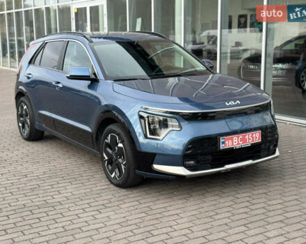 Синий Киа Niro, объемом двигателя 0 л и пробегом 18 тыс. км за 27400 $, фото 2 на Automoto.ua