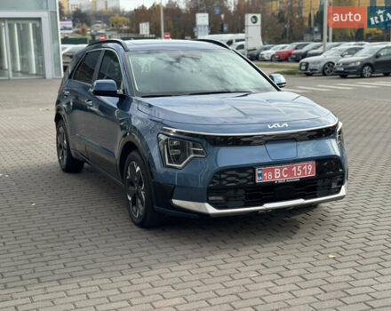Синий Киа Niro, объемом двигателя 0 л и пробегом 18 тыс. км за 27400 $, фото 8 на Automoto.ua