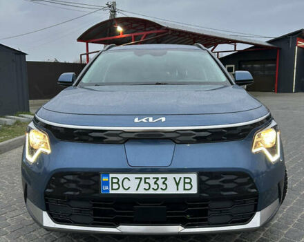 Синий Киа Niro, объемом двигателя 0 л и пробегом 48 тыс. км за 23850 $, фото 3 на Automoto.ua