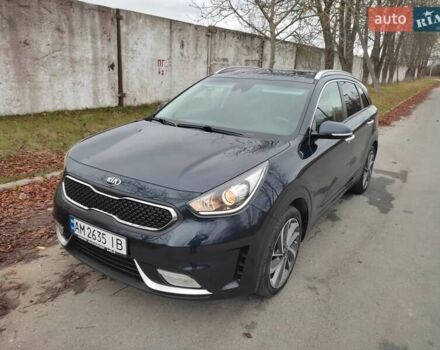 Синий Киа Niro, объемом двигателя 1.58 л и пробегом 219 тыс. км за 16200 $, фото 1 на Automoto.ua