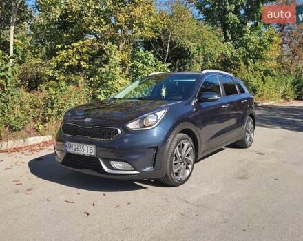 Синий Киа Niro, объемом двигателя 1.58 л и пробегом 187 тыс. км за 16650 $, фото 1 на Automoto.ua