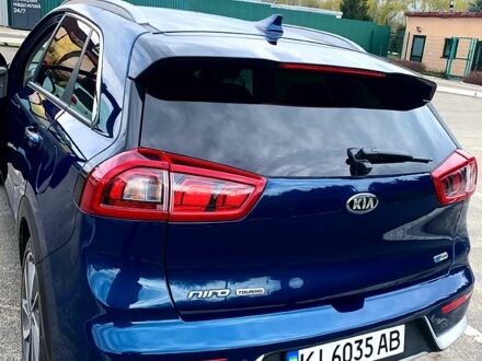 Кіа Niro 2018 у Києві на Automoto.ua Синій Кіа Niro, об'ємом двигуна 1.6 л та пробігом 2110 тис. км за 18700 $, фото 1 на Automoto.ua