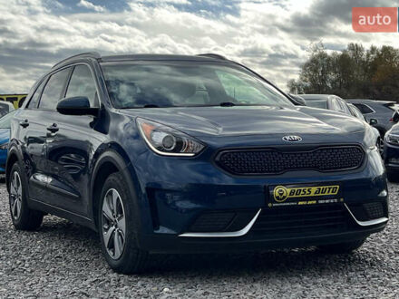 Синий Киа Niro, объемом двигателя 1.58 л и пробегом 91 тыс. км за 17650 $, фото 1 на Automoto.ua