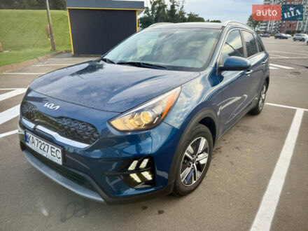 Синий Киа Niro, объемом двигателя 1.58 л и пробегом 40 тыс. км за 19900 $, фото 1 на Automoto.ua