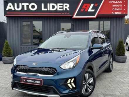 Синий Киа Niro, объемом двигателя 1.6 л и пробегом 68 тыс. км за 19500 $, фото 1 на Automoto.ua