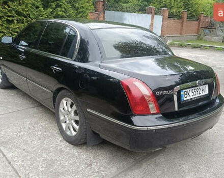 Черный Киа Опирус, объемом двигателя 3.78 л и пробегом 185 тыс. км за 6800 $, фото 6 на Automoto.ua