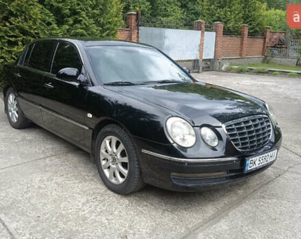 Черный Киа Опирус, объемом двигателя 3.78 л и пробегом 185 тыс. км за 6800 $, фото 1 на Automoto.ua