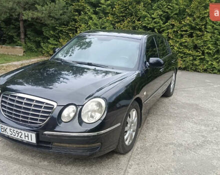 Черный Киа Опирус, объемом двигателя 3.78 л и пробегом 185 тыс. км за 6800 $, фото 2 на Automoto.ua