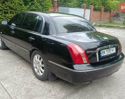 Черный Киа Опирус, объемом двигателя 3.78 л и пробегом 185 тыс. км за 6800 $, фото 6 на Automoto.ua