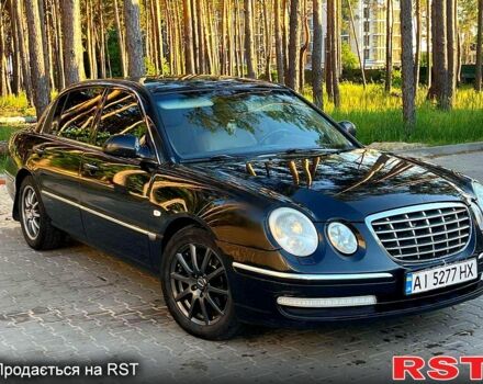 Черный Киа Опирус, объемом двигателя 3.8 л и пробегом 248 тыс. км за 9900 $, фото 1 на Automoto.ua