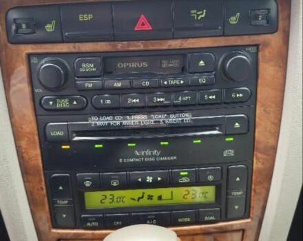 Серый Киа Опирус, объемом двигателя 3 л и пробегом 214 тыс. км за 6300 $, фото 8 на Automoto.ua