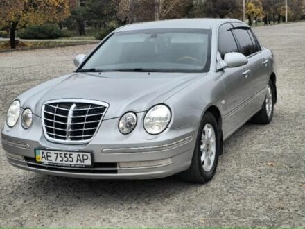 Серый Киа Опирус, объемом двигателя 3 л и пробегом 214 тыс. км за 6300 $, фото 1 на Automoto.ua