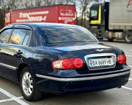 Синий Киа Опирус, объемом двигателя 3.5 л и пробегом 190 тыс. км за 5500 $, фото 2 на Automoto.ua