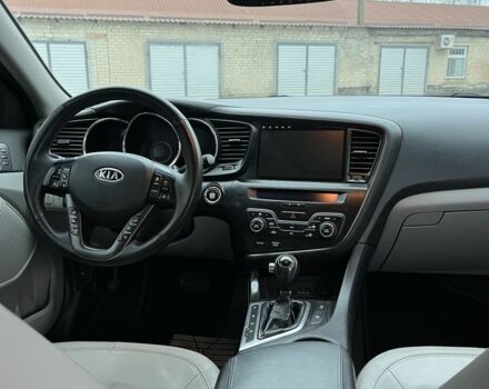 Белый Киа Оптима, объемом двигателя 2.4 л и пробегом 215 тыс. км за 9200 $, фото 12 на Automoto.ua
