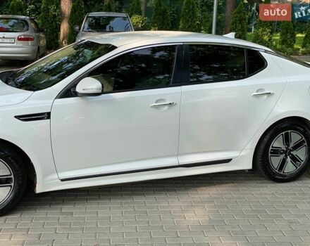 Білий Кіа Оптіма, об'ємом двигуна 2.4 л та пробігом 221 тис. км за 8200 $, фото 21 на Automoto.ua