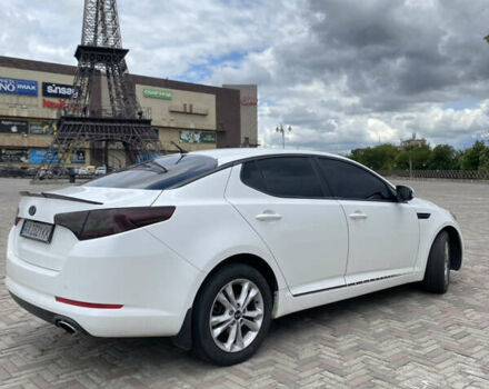 Белый Киа Оптима, объемом двигателя 2 л и пробегом 245 тыс. км за 10200 $, фото 10 на Automoto.ua