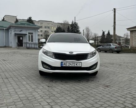 Белый Киа Оптима, объемом двигателя 2.4 л и пробегом 215 тыс. км за 9200 $, фото 2 на Automoto.ua