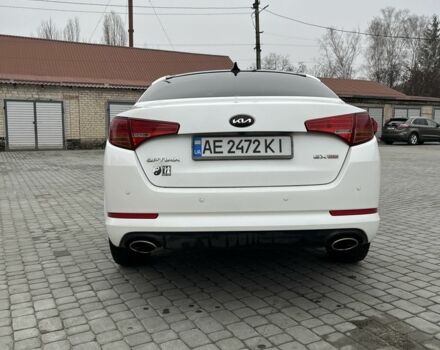 Белый Киа Оптима, объемом двигателя 2.4 л и пробегом 215 тыс. км за 9200 $, фото 6 на Automoto.ua