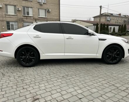 Белый Киа Оптима, объемом двигателя 2.4 л и пробегом 215 тыс. км за 9200 $, фото 3 на Automoto.ua