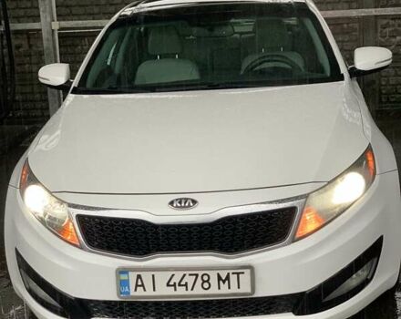 Белый Киа Оптима, объемом двигателя 2.4 л и пробегом 158 тыс. км за 9500 $, фото 18 на Automoto.ua