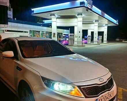 Кіа Оптіма 2012 у Харкові на Automoto.ua Білий Кіа Оптіма, об'ємом двигуна 2.4 л та пробігом 208 тис. км за 8999 $, фото 2 на Automoto.ua