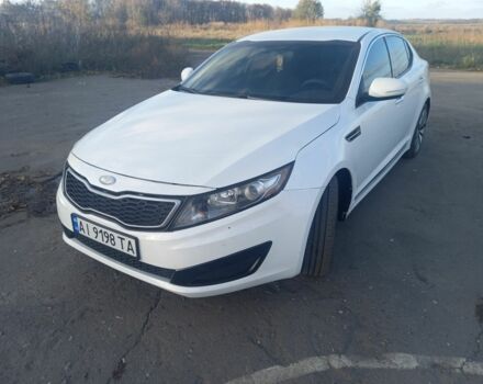 Белый Киа Оптима, объемом двигателя 2.4 л и пробегом 185 тыс. км за 9000 $, фото 4 на Automoto.ua