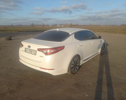 Белый Киа Оптима, объемом двигателя 2.4 л и пробегом 185 тыс. км за 9000 $, фото 2 на Automoto.ua