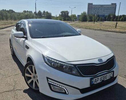 Белый Киа Оптима, объемом двигателя 2 л и пробегом 85 тыс. км за 12500 $, фото 4 на Automoto.ua