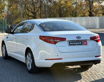 Белый Киа Оптима, объемом двигателя 2 л и пробегом 222 тыс. км за 9440 $, фото 17 на Automoto.ua