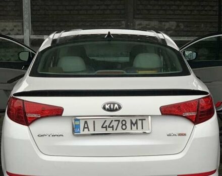 Белый Киа Оптима, объемом двигателя 2.4 л и пробегом 158 тыс. км за 9500 $, фото 2 на Automoto.ua