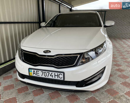 Белый Киа Оптима, объемом двигателя 2.4 л и пробегом 79 тыс. км за 14500 $, фото 25 на Automoto.ua
