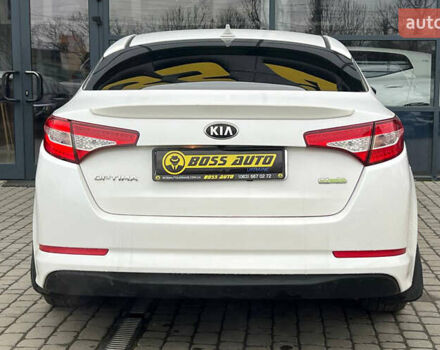 Білий Кіа Оптіма, об'ємом двигуна 2.36 л та пробігом 270 тис. км за 10000 $, фото 5 на Automoto.ua