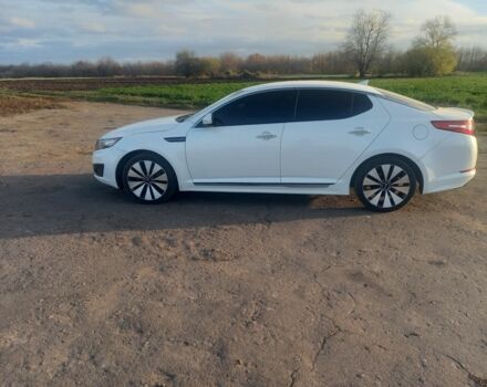 Белый Киа Оптима, объемом двигателя 2.4 л и пробегом 185 тыс. км за 9000 $, фото 3 на Automoto.ua