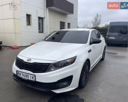 Белый Киа Оптима, объемом двигателя 2.4 л и пробегом 302 тыс. км за 8500 $, фото 3 на Automoto.ua